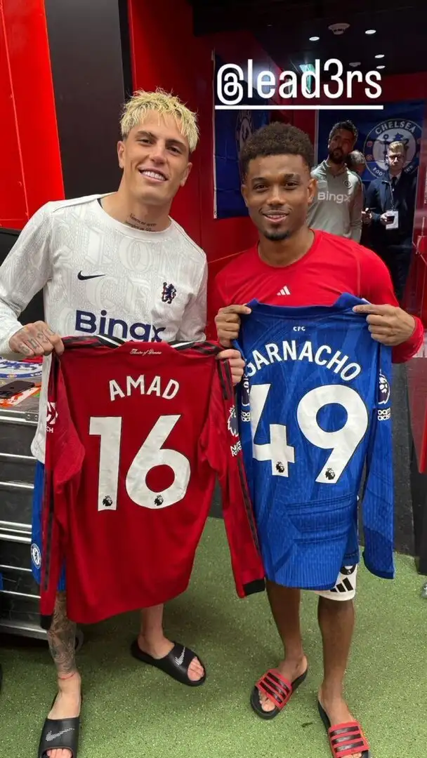 Amad Diallo Receives Club Support After Online Backlash Over Garnacho Post