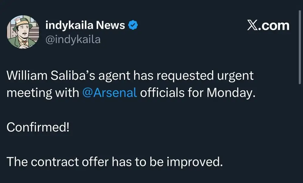 William Saliba set to stay: Arsenal contract talks ‘very positive’ amid Madrid noise