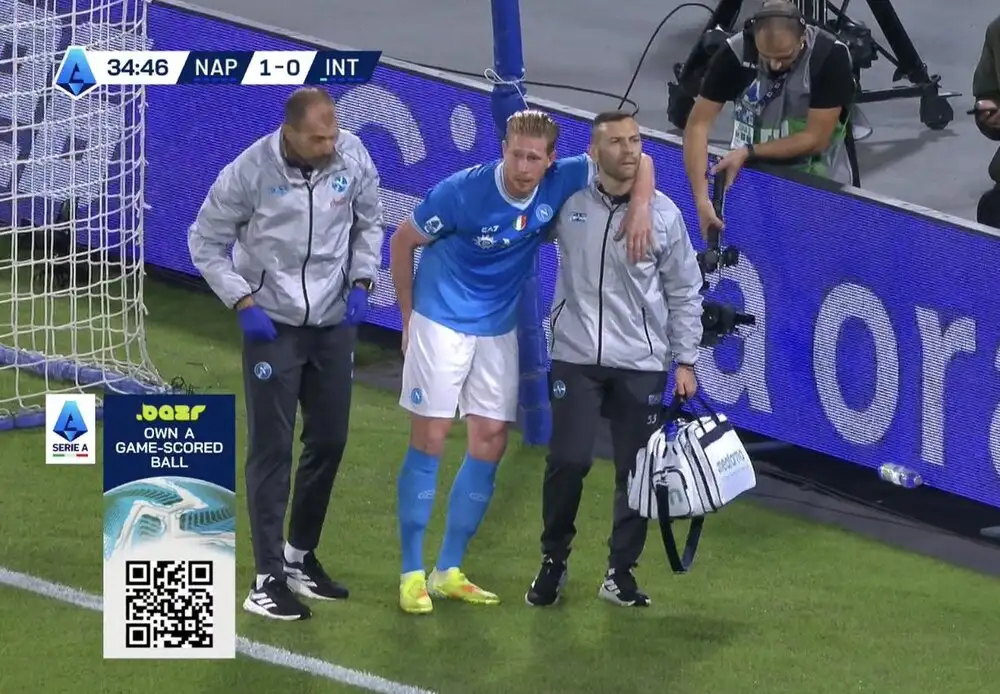 Rival delight as Kevin De Bruyne limps off in tears — Manchester City’s aura cracks