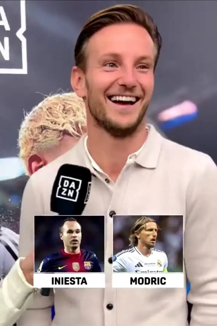 Rakitić picks Luka Modrić over Iniesta and Xavi, reigniting the midfield GOAT debate