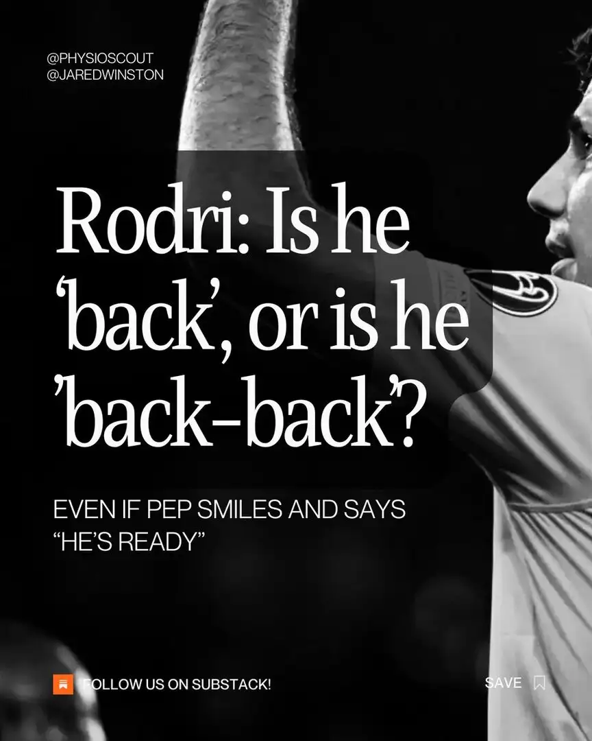 Rodri setback: Post‑ACL and hamstring caution forces Man City into the long game