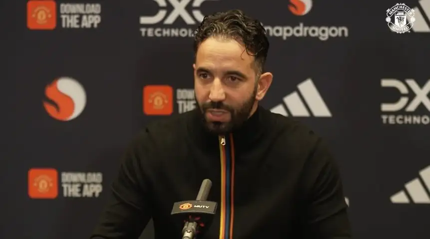 Ruben Amorim doubles down on his system, igniting split among Manchester United fans