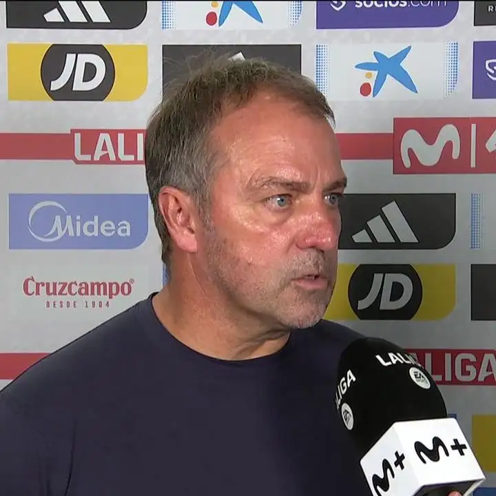 Flick urges calm after man-to-man press test, hints at tweaks to Barcelona’s high line
