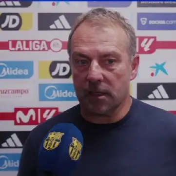 Flick concedes poor first half, hails Barça’s fightback as fans slam the high line
