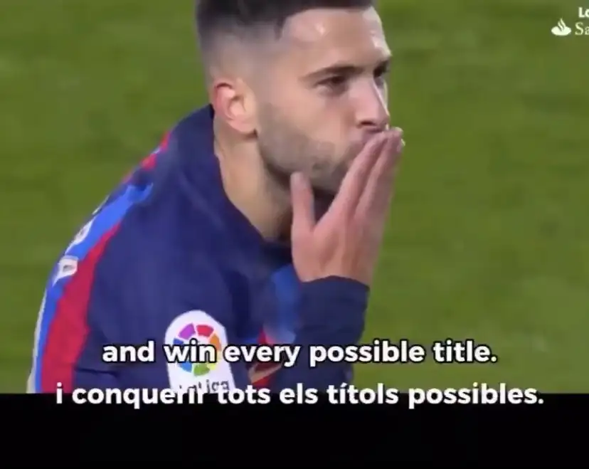 Jordi Alba’s heartfelt farewell honors Barça, the club of his life