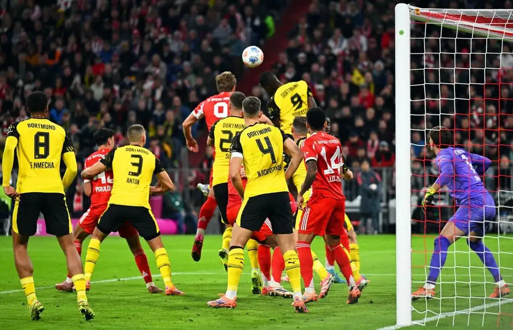 Harry Kane’s front-post goal vs Dortmund: Why it wasn’t a foul on Guirassy