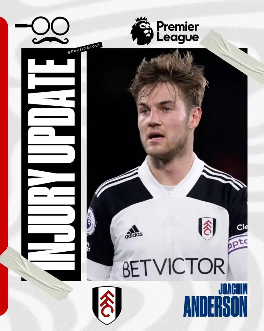 Joachim Andersen suffers hamstring blow in London clash; extended absence likely