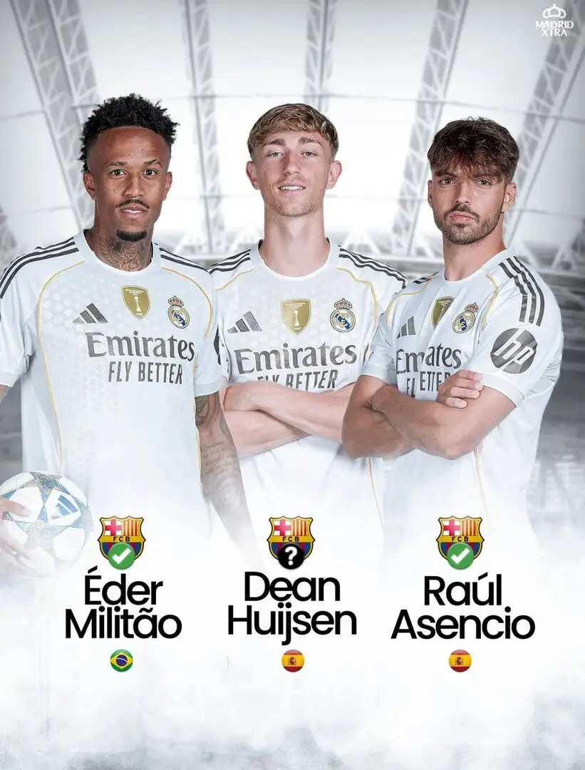 Real Madrid sweat Huijsen fitness for El Clásico; Militão–Asencio pairing primed
