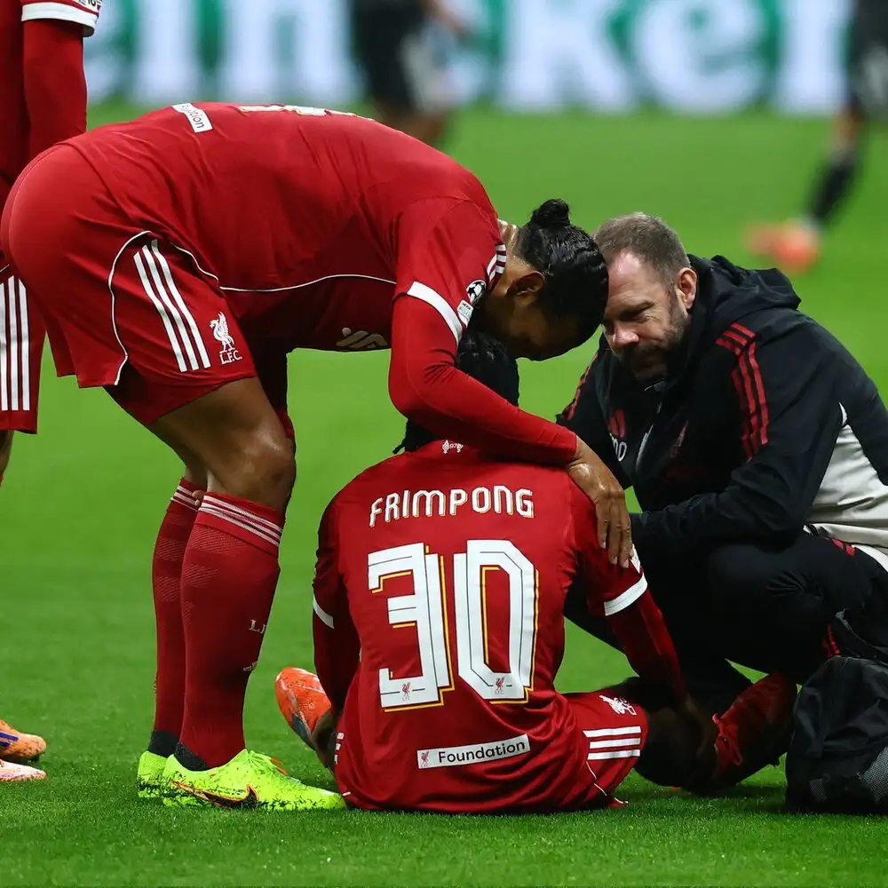 Disaster for Leverkusen: Jeremie Frimpong suffers hamstring blow — months out looming
