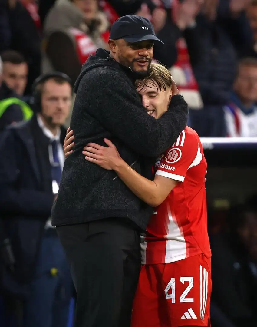 Kompany hails Bayern’s youngsters as Lennart Karl shines in clean-sheet home display