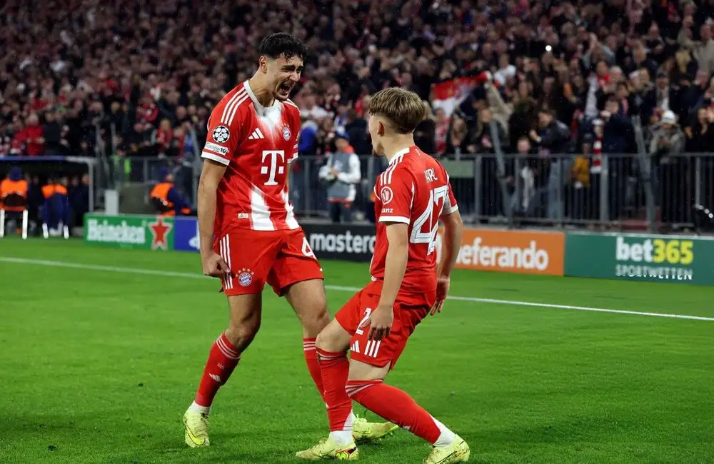 Aleks Pavlović hails Bayern’s unity as 17-year-old Lennart Karl lights up UCL night at the Allianz