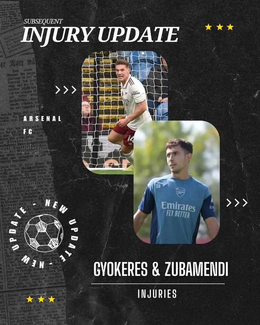 Viktor Gyökeres taken off at half-time vs Burnley with muscular issue — rival view: weeks out, not days