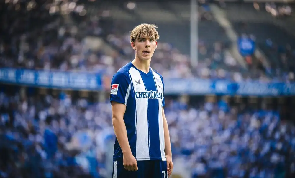 Liverpool and Man United tracking Hertha Berlin prodigy Kennet Eichhorn in £17m move