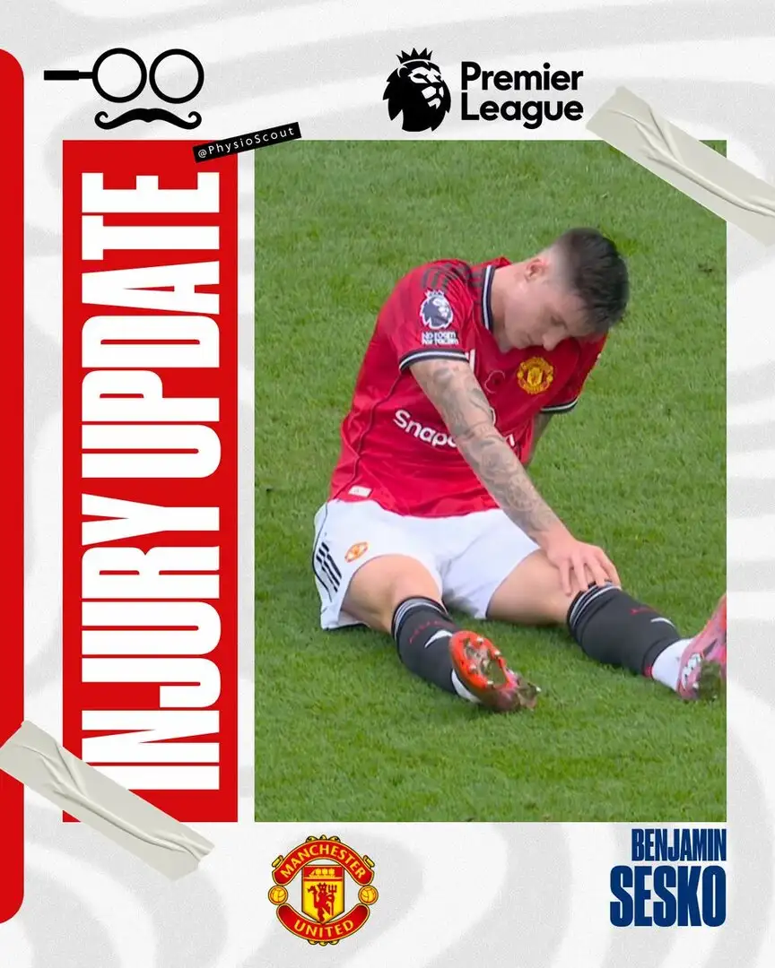 Benjamin Šeško limps off vs Spurs with left knee issue - rivals sense United setback