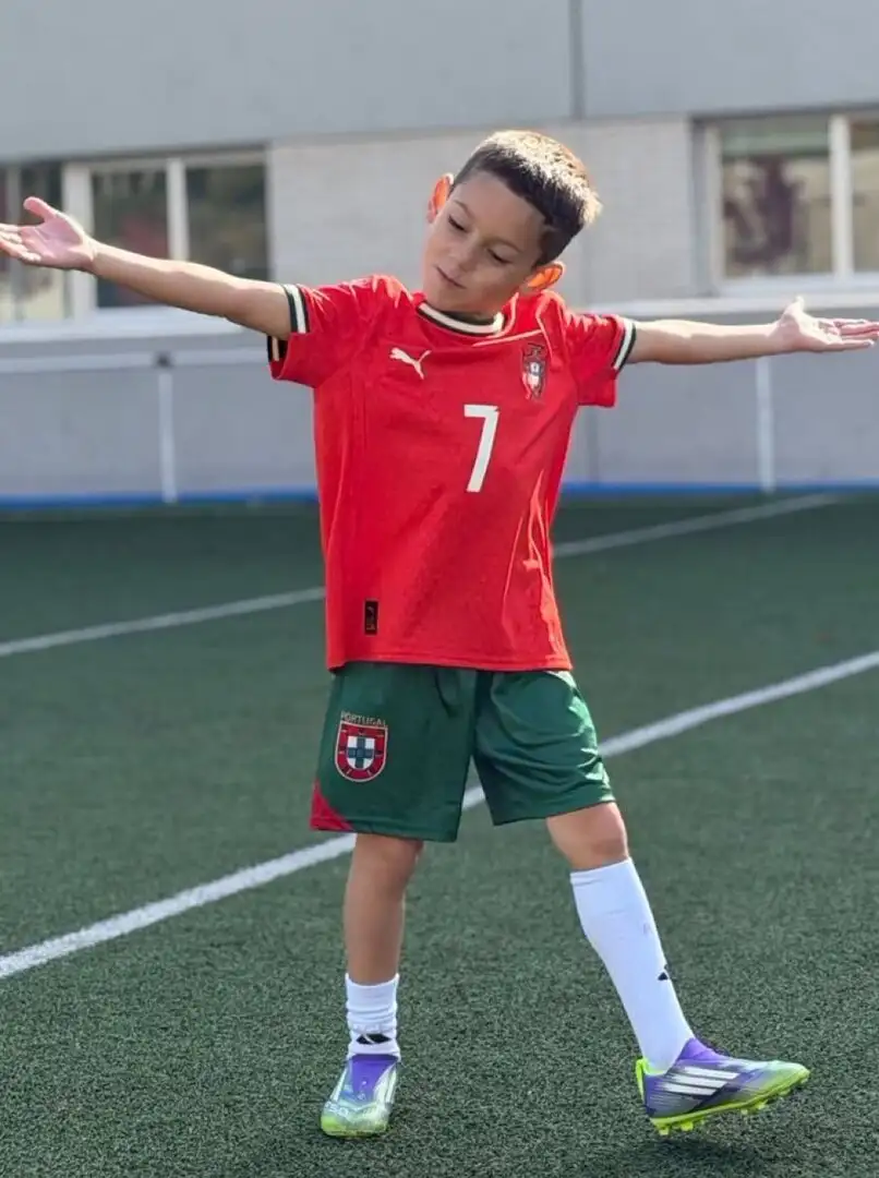 Fede Valverde’s son wears Cristiano Ronaldo kit - a Madridista legacy moment
