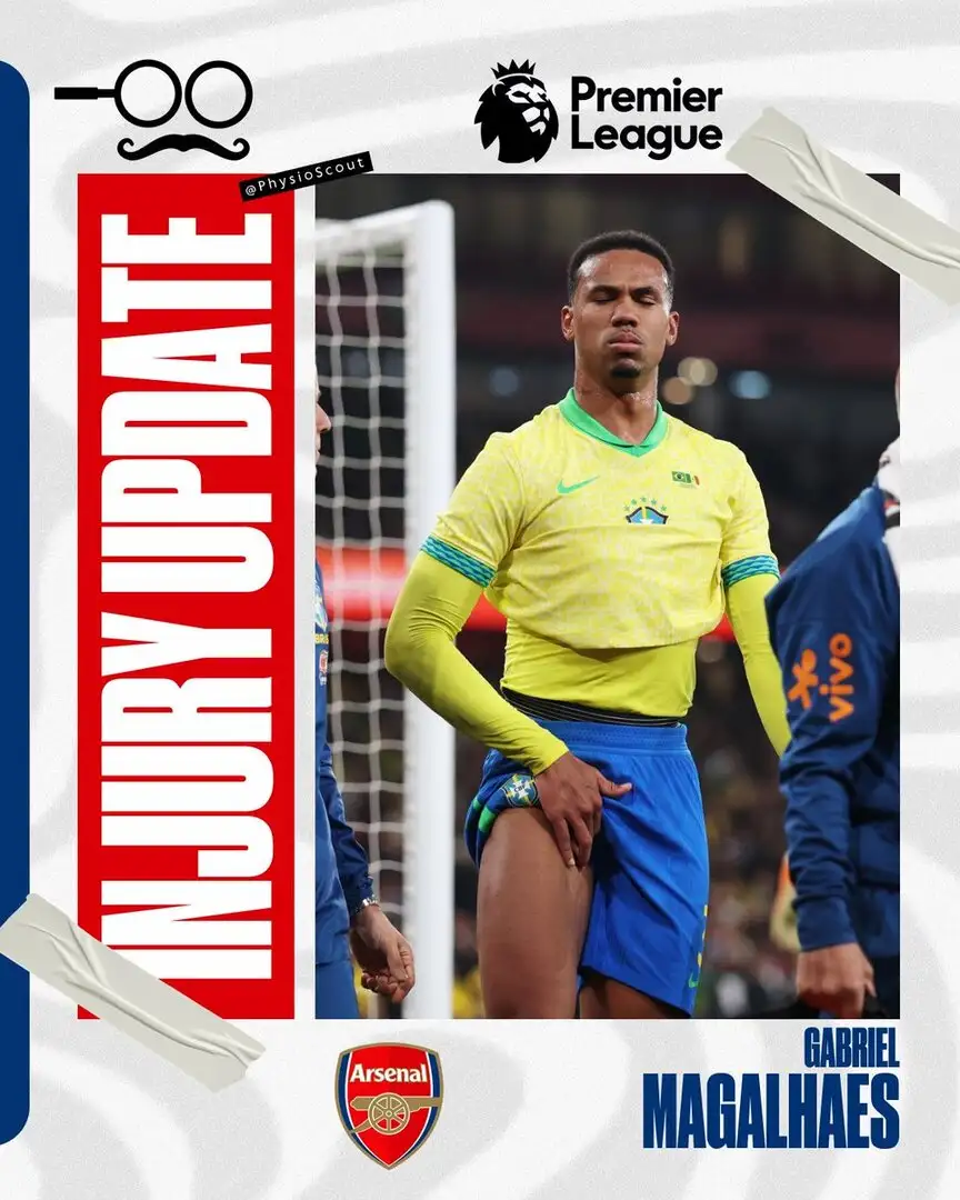 Gabriel Magalhaes suffers groin scare on Brazil duty - Arsenal face nervous wait