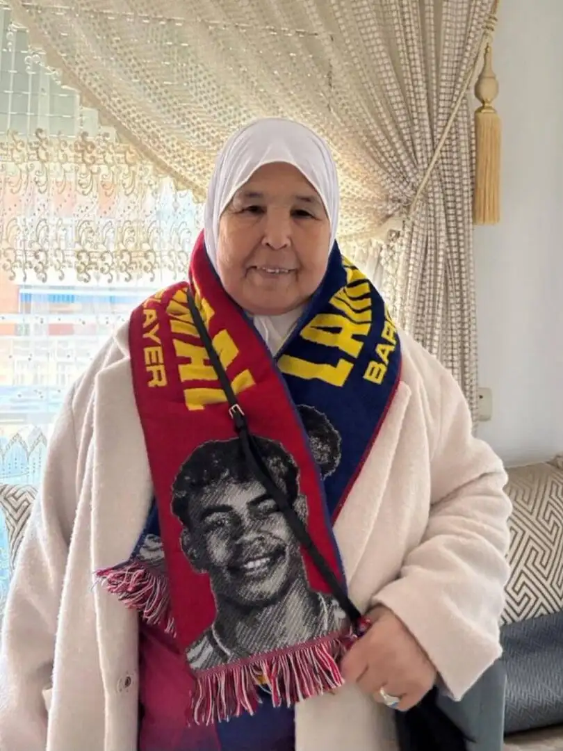 Lamine Yamal’s grandmother heads to Spotify Camp Nou, lifting Barça’s mood before kickoff