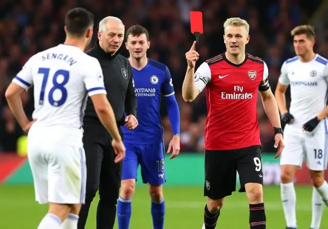 Arsenal vs Chelsea red card row: why the upgrade to red was wrong