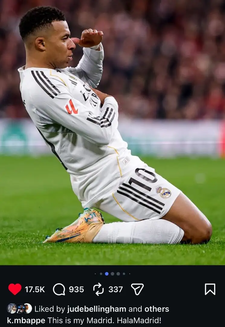 Kylian Mbappé posts “This is my Madrid” - a clear statement of identity at Real Madrid