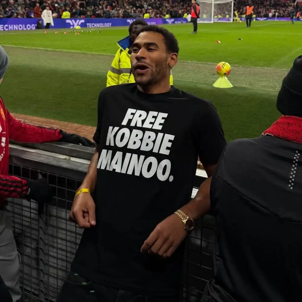 Kobbie Mainoo distances himself from brother's 'Free Kobbie Mainoo' T-shirt, insists no disrespect