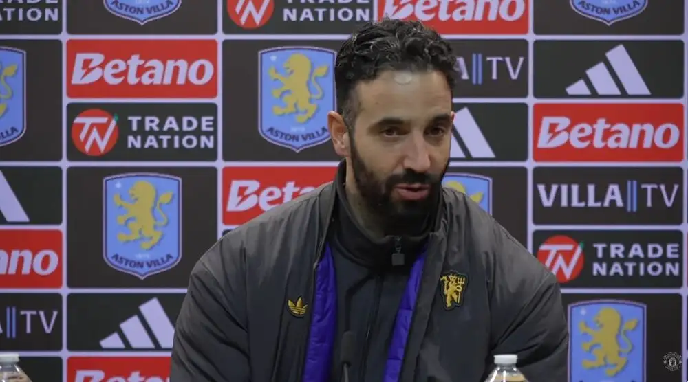 Ruben Amorim vows to find fixes as injury-hit Manchester United prepare for Aston Villa