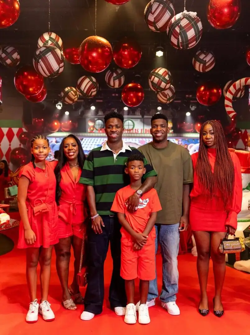 Vinícius Júnior shares Christmas with family - Real Madrid star recharges for the UCL push