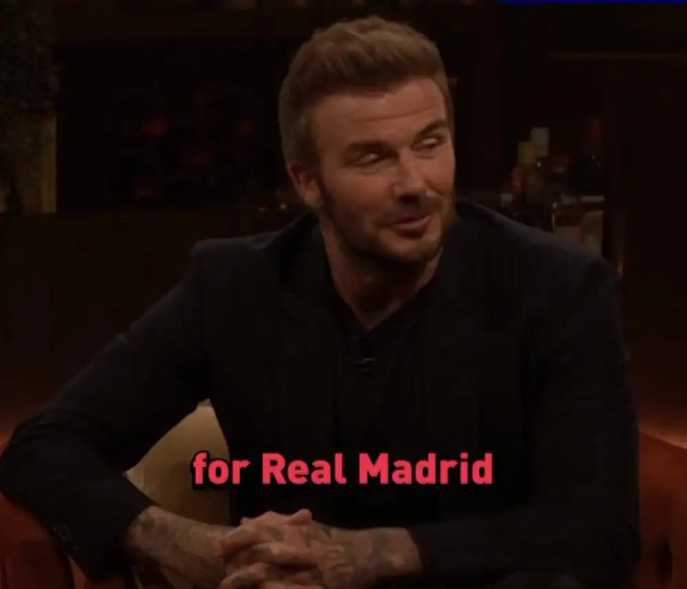 David Beckham confirms he rejected Barcelona in 2003 and chose Real Madrid