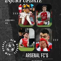 Arsenal rocked: William Saliba withdrawn at half-time vs Crystal Palace, rival view predicts lengthy layoff photo