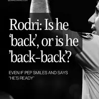 Rodri setback: Post‑ACL and hamstring caution forces Man City into the long game photo