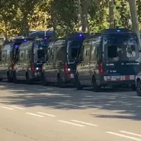 Heavy Security Ring at Montjuïc Ahead of Team Arrivals photo
