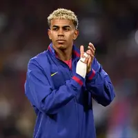 Lamine Yamal doubtful for Sevilla clash with pubic discomfort photo
