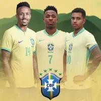 Brazil hand starts to Real Madrid trio: Vinícius Júnior, Rodrygo and Éder Militão photo