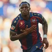 Barcelona eye Levante striker Etta Eyong with €30m clause for 2025 move photo