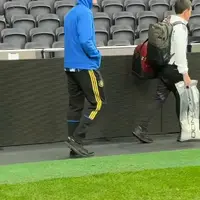 Benjamin Šeško limps out of Tottenham Hotspur Stadium with knee issue - RB Leipzig braced for a long wait photo