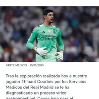 Courtois ruled out with gastroenteritis - Real Madrid forced to trust Lunin photo
