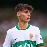 Real Madrid and Arsenal line up €20m move for Elche midfielder Rodrigo Mendoza photo