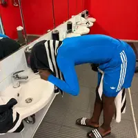 Camavinga rushes to stadium bathroom as illness concern jolts Real Madrid photo