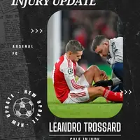 Leandro Trossard suffers soleus calf issue vs Bayern - Arsenal braced for a long wait photo