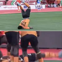 Patson Daka’s risky backflip scare after last-gasp goal vs Mali sparks safety debate photo