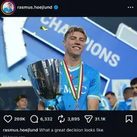 Rasmus Hojlund hints at Man United exit - why a move now actually makes sense photo