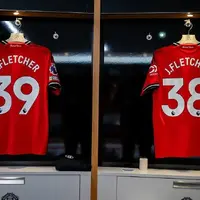 Jack and Tyler Fletcher named in Man United squad - a landmark Old Trafford night photo