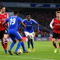 Arsenal catch Brighton at a vulnerable moment as injuries bite and Baleba is absent photo
