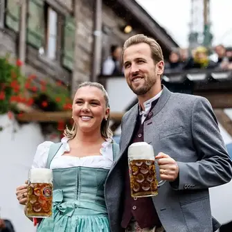 Harry Kane and wife Kate light up Oktoberfest as Bayern star embraces Munich life