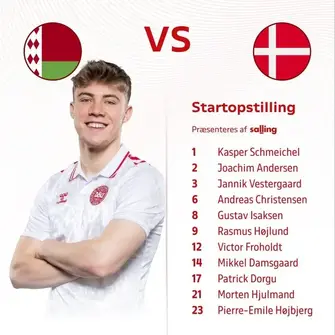 Official: Andreas Christensen starts for Denmark vs Belarus