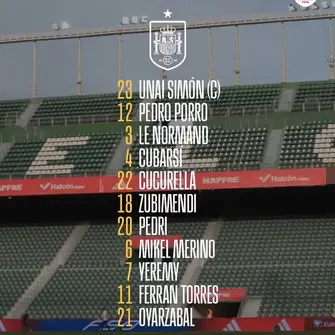 Spain hand starts to Pau Cubarsí, Pedri and Ferran Torres vs Georgia in WC Qualifier