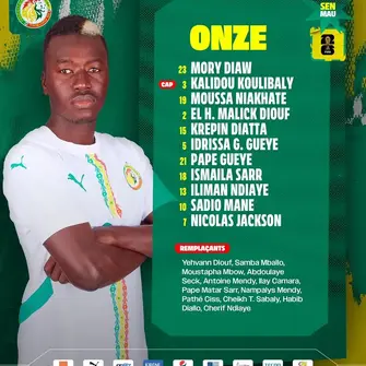 Nicolas Jackson starts for Senegal vs Mauritania in World Cup qualifier