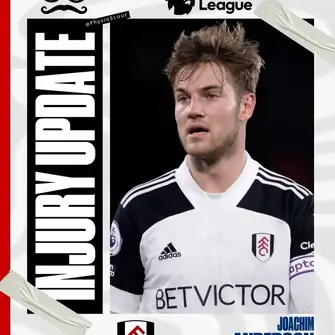 Joachim Andersen suffers hamstring blow in London clash; extended absence likely