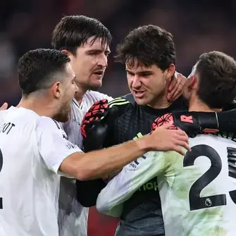 Senne Lammens reveals Anfield plan: long balls and second balls to beat Liverpool’s man-to-man press