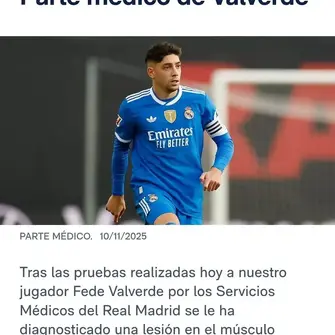 Federico Valverde suffers right hamstring blow - semimembranosus injury rattles Real Madrid