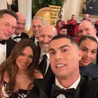 Cristiano Ronaldo's White House selfie with Elon Musk and Gianni Infantino lights up the internet